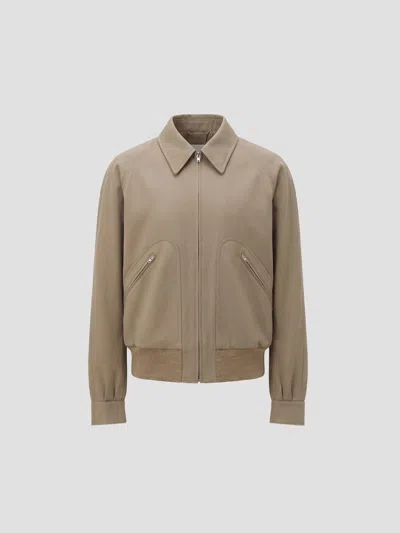 Maison Margiela Classic Sports Jacket In Brown