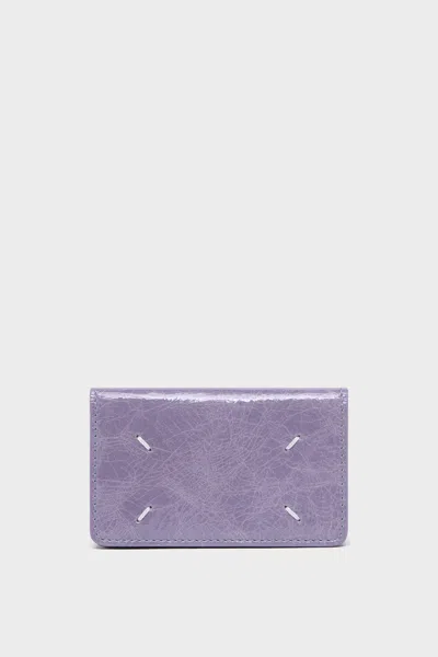 Maison Margiela Clip Card Holder Unisex Lilac