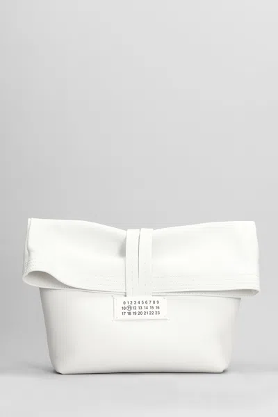 Maison Margiela Clutch In White Leather