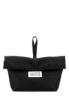 Maison Margiela Rectangular Leather Clutch Loop Handle