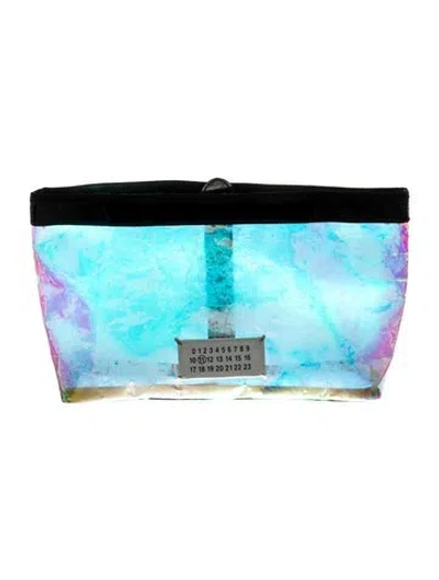 Pre-owned Maison Margiela Clutch In Transparent