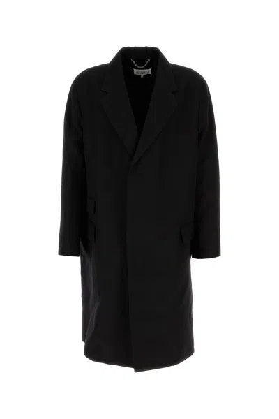 Maison Margiela Coat-50 Nd  Male In Black