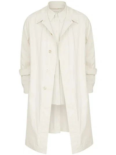 Maison Margiela Coats In White