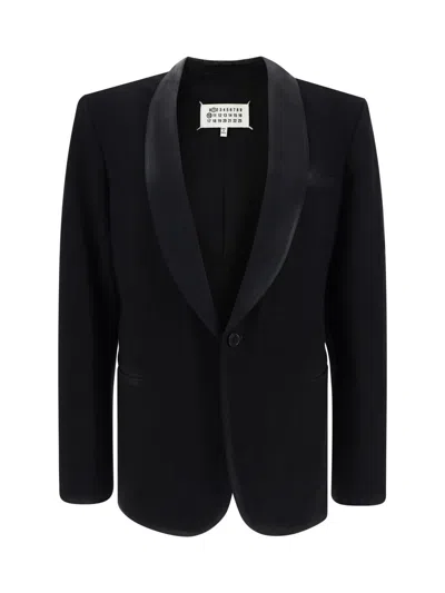 Maison Margiela Coats & Jackets In Black