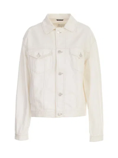 Maison Margiela Denim Kaban In White