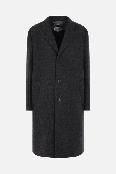Maison Margiela Coats In Black