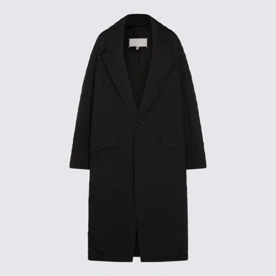 Maison Margiela Coats Blacks And Greys