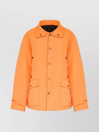 MAISON MARGIELA COLLARED PADDED JACKET WITH DOUBLE FRONT POCKETS