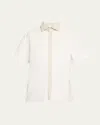 Maison Margiela Short Sleeved Layered Cotton Shirt Clothing