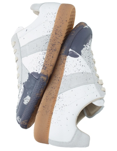 Maison Margiela Color Splash Replica Sneakers In White