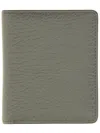 Maison Margiela Multicolour Leather Wallets In Green