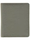 Maison Margiela Multicolour Leather Wallets In Gray