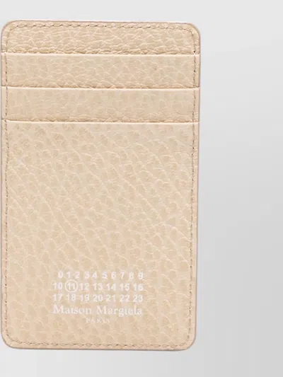 Maison Margiela Compact Textured Rectangle Card Holder