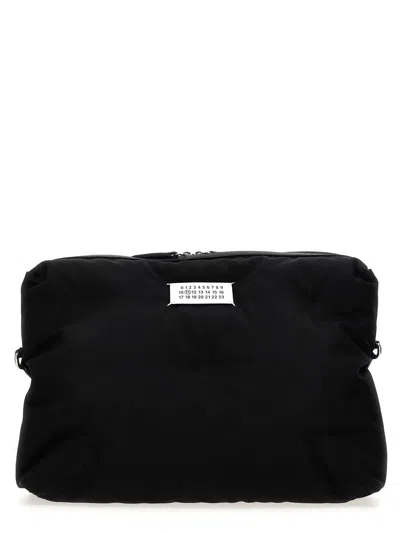 Maison Margiela 'computer Messenger Slam Glam' Crossbody Bag In Black