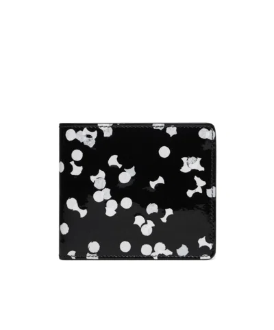 Maison Margiela Confetti-print Wallet In Multi
