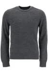 Maison Margiela Pullover Con Toppe A Contrasto In Grey