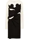 Maison Margiela Viscose-blend Midi Dress