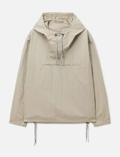 Maison Margiela Cotton Caban In Neutral