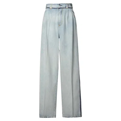 Maison Margiela Cotton Denim Jeans In Blue