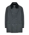 Maison Margiela Cotton Jacket In Black