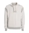 Maison Margiela Cotton Hoodie With Pointed Collar And Side Pockets In Grey
