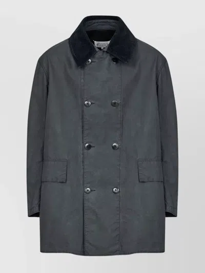 MAISON MARGIELA COTTON JACKET COLLAR CORDUROY