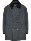 Maison Margiela Cotton Jacket In Grey