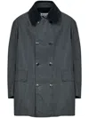 Maison Margiela Cotton Jacket In Gray