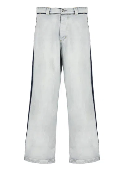 Maison Margiela Cotton Jeans In White