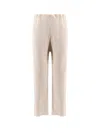 Maison Margiela Pantaloni Jogger In Cotone In Neutral