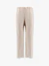Maison Margiela Pantaloni Jogger In Cotone In White