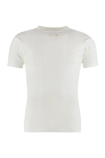 MAISON MARGIELA MAISON MARGIELA COTTON KNIT T-SHIRT