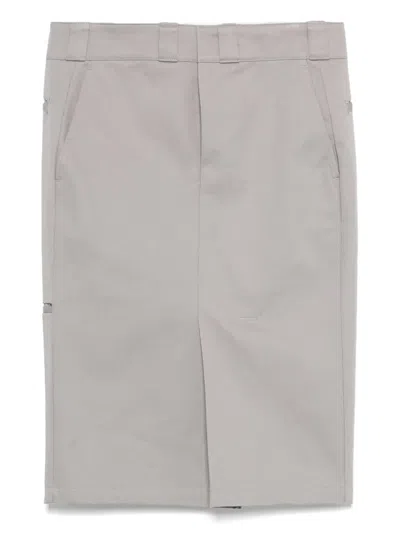 MAISON MARGIELA COTTON MIDI SKIRT