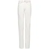Maison Margiela Woman Pants Off White Size 28 Cotton