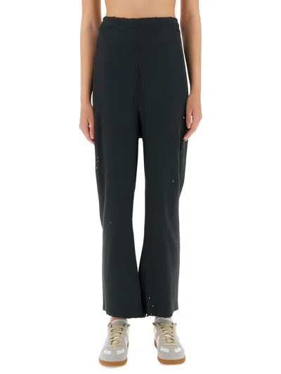 Maison Margiela Cotton Pants Unisex In Black