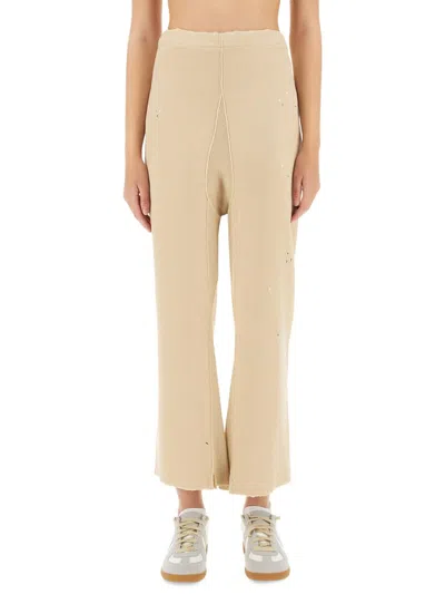 Maison Margiela Cotton Pants In Neutral