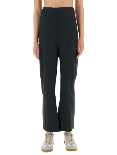 Maison Margiela Cotton Pants Unisex In Blue