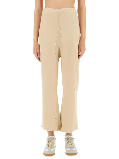 Maison Margiela Cotton Pants Unisex In Neutral