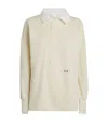 Maison Margiela Polo Shirt With Print In Yellow