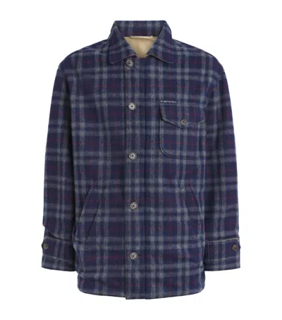 Maison Margiela Cotton Reversible Jacket In Multi
