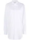 Maison Margiela Oversize Cotton Poplin Long Shirt