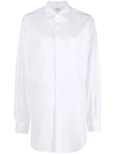 Maison Margiela Cotton Shirt In White