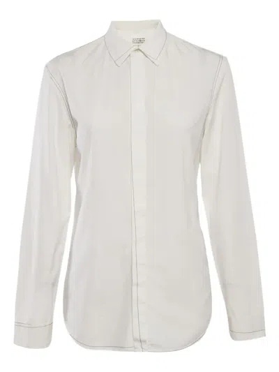Pre-owned Maison Margiela Cotton Shirt In White