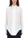 Maison Margiela White Regular Solid Shirt In White