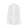 Maison Margiela White Regular Solid Shirt In White