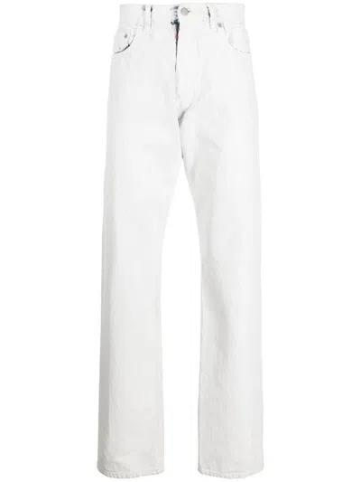 MAISON MARGIELA COTTON STRAIGHT-LEG JEANS