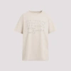 Maison Margiela Number Print Graphic Relaxed Fit T Shirt In Neutral