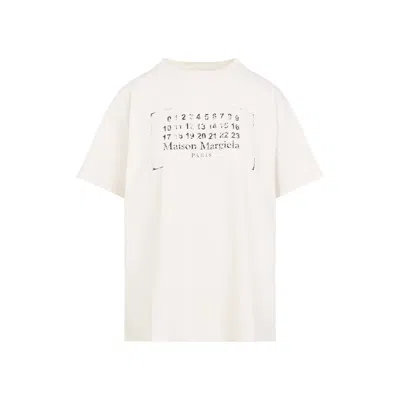 Maison Margiela Cotton T-shirt Women In Yellow