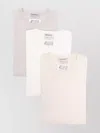 Maison Margiela 3-pack Of Cotton T-shirts