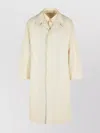 Maison Margiela Cotton Trench Coat With Point Collar And Side Pockets